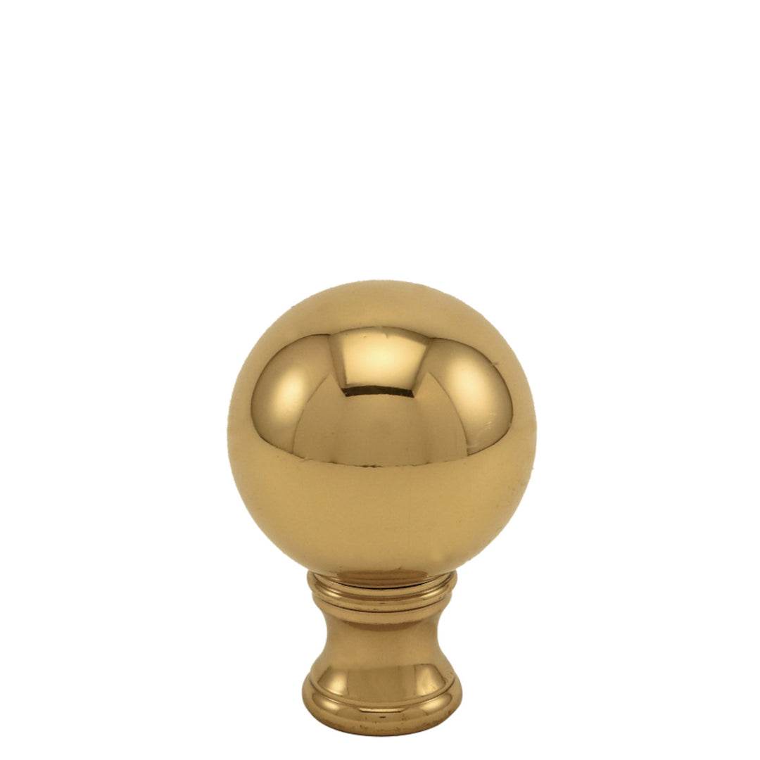 32mm Brass Sphere Finial