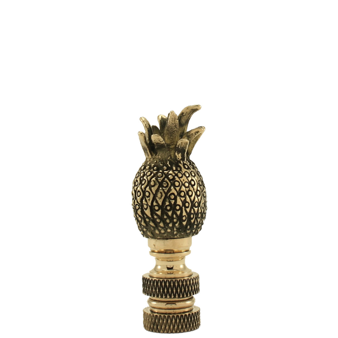 Brass Pinapple with Antiqued details