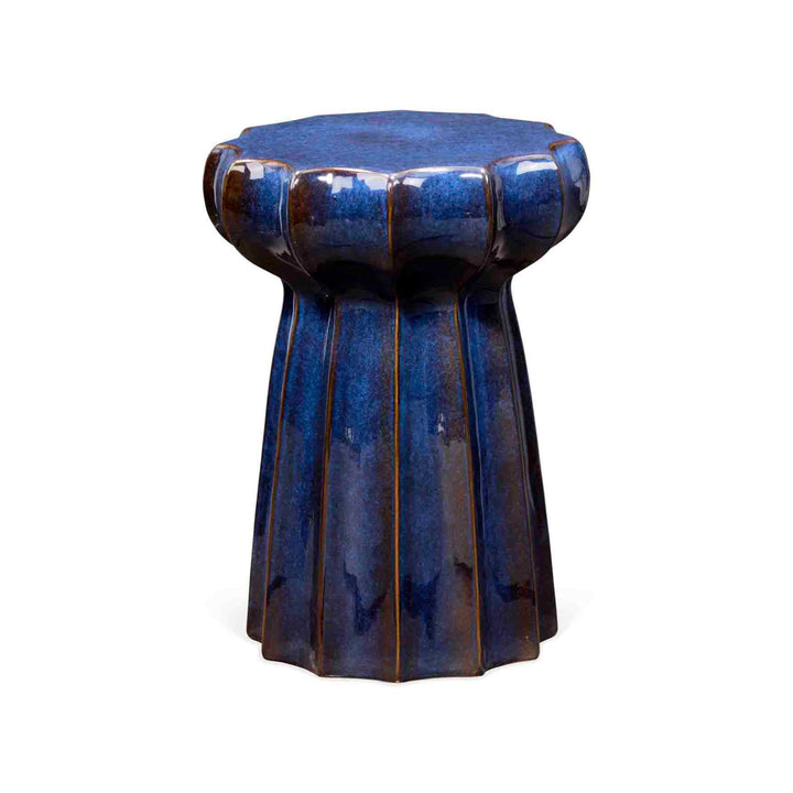 Oyster Side Table - Blue