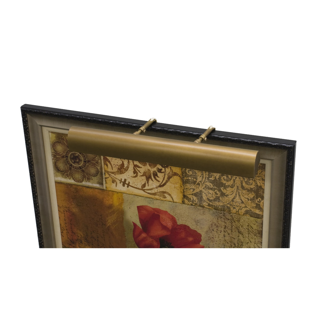 Traditional 21" Weathered Brass Picture Light